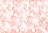 Love Heart Pink Photo Studio Backdrop  LV-1602