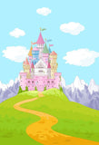 Cartoon Castle Photography Backdrop LV-307