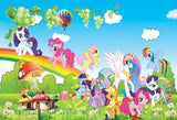 My Little Pony Unicorn Cartoon Photography Backdrop LV-481