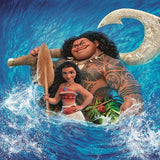 Cartoon Moana Pua And Hei Hei  Backdrop for Photography LV-510