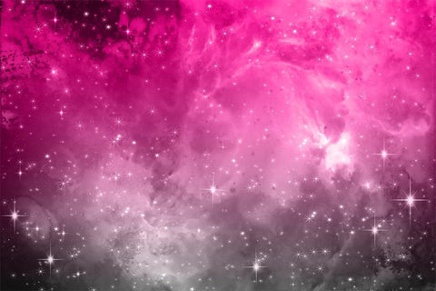 Magenta and Grey Galaxy Space Photography Backdrop 