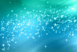 Shining Aqua Glitter Sparkle Background Photography Backdrop