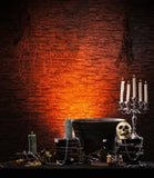 Wizard's Drug Refining Place Background Halloween Festival Backdrops IBD-P19098