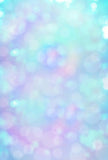 Bokeh Green Purple  Blurry Photography Backdrops  ZH-196